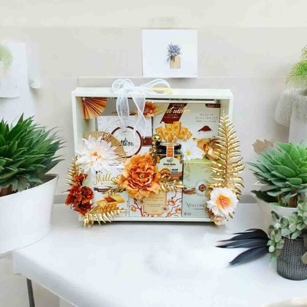 Hộp quà Tết sang trọng QTBK71