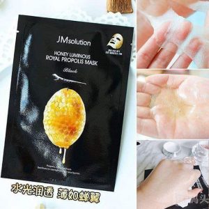 JM Solution Honey Luminous Royal Propolis Mask Black 