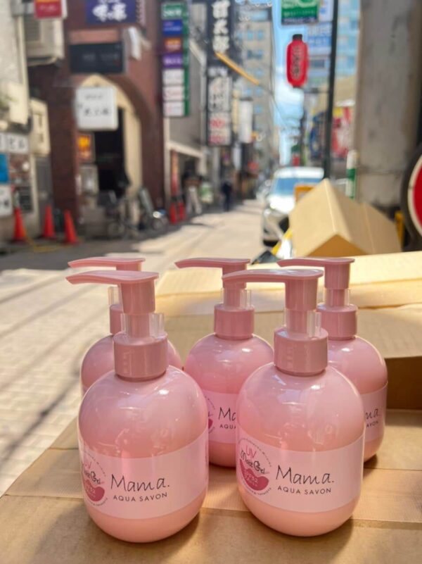 Kem chống nắng toàn thân Mama Aqua Savon Nhật Bản 90g - Hình ảnh 2