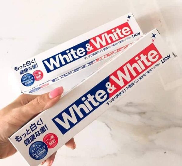 Kem đánh răng White And White Lion Nhật Bản