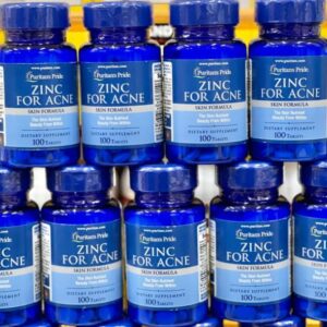 Viên uống kẽm hỗ trợ giảm mụn Puritan...