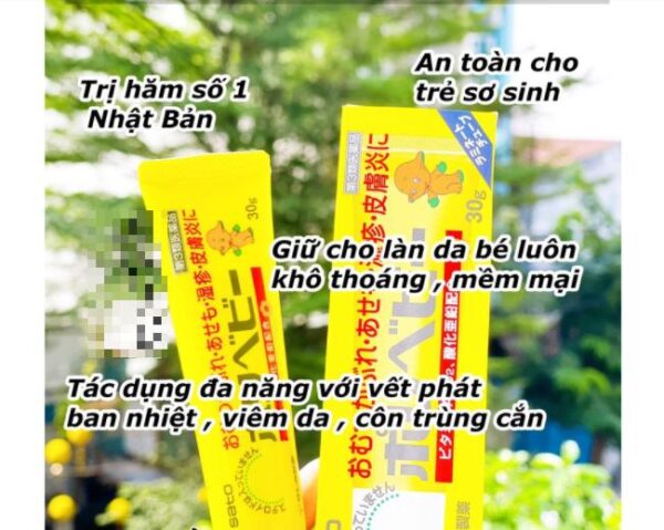 Kem Chống Hăm Sato 30g Nội Địa Nhật Bả...