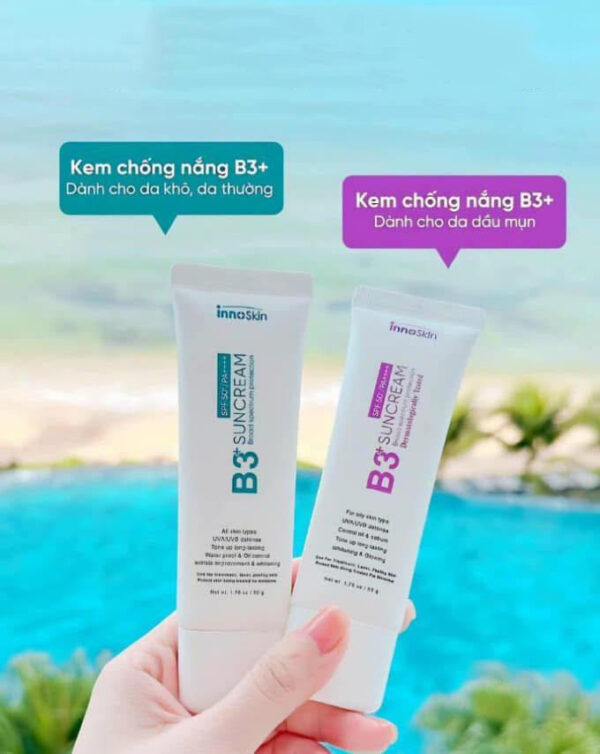Kem chống nắng Innoskin B3 Suncream SPF50 PA++...