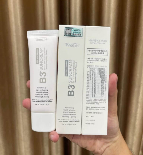 Kem chống nắng Innoskin B3 Suncream SPF50 PA++...