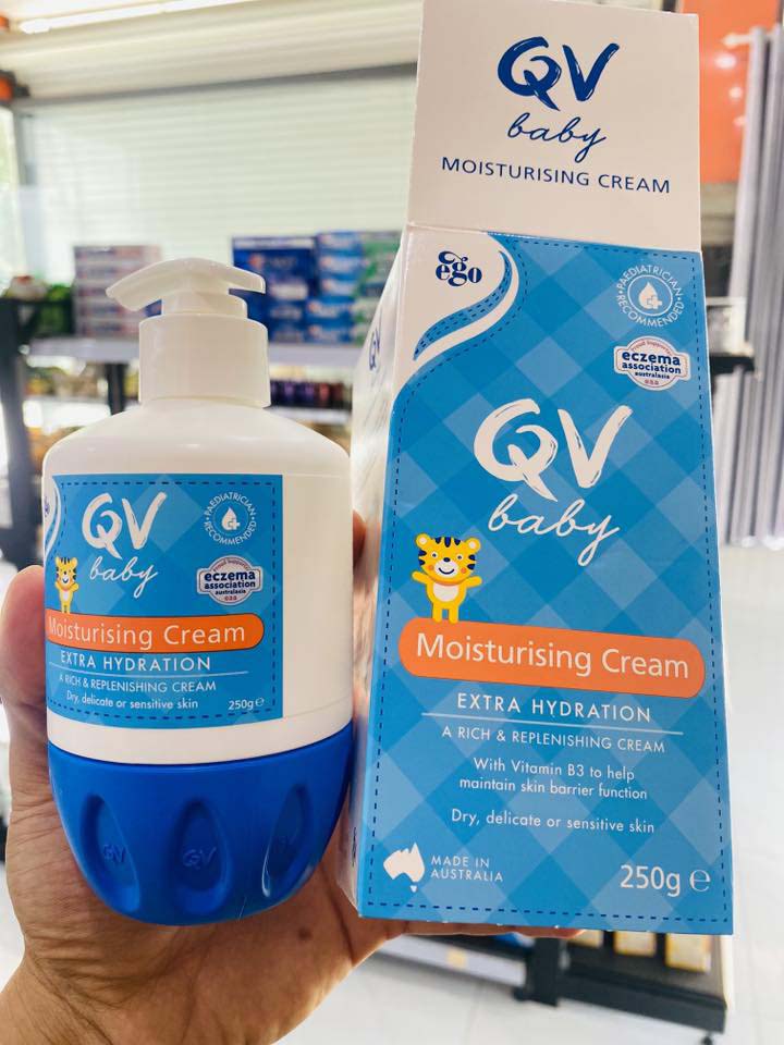 kem dưỡng ẩm QV Baby