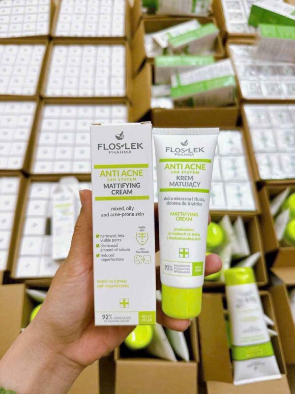 Kem dưỡng Floslek Mattifying Cream Ba Lan chín...