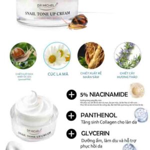 Kem Ốc Sên Hàn Quốc Dr Michela Snail Tone Up...