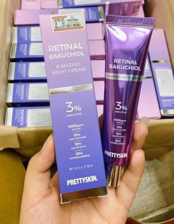 Kem dưỡng Pretty Skin Retinal Bakuchiol A Mazin...