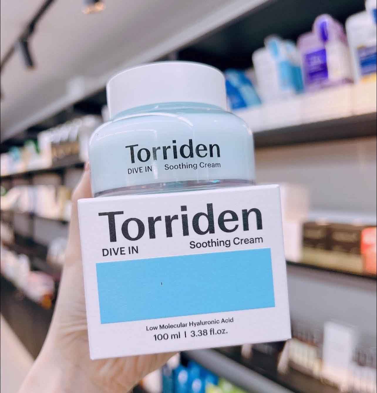 kem dưỡng torriden dive in soothing cream 100ml