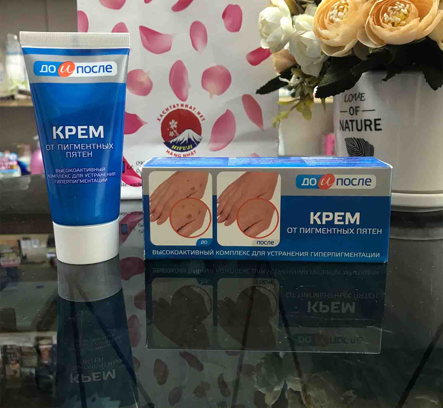 kem trị đồi mồi Kpem của Nga