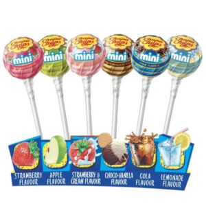 Kẹo mút Chupa Chups Mini Vitamin C 4 vị 15 qu...
