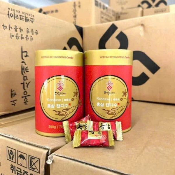 Kẹo Hồng Sâm Sobaek Red Ginseng Candy Hàn Qu...