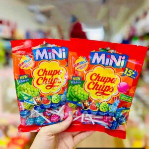 Kẹo mút Chupa Chups Mini Vitamin C 4 vị 15 qu...