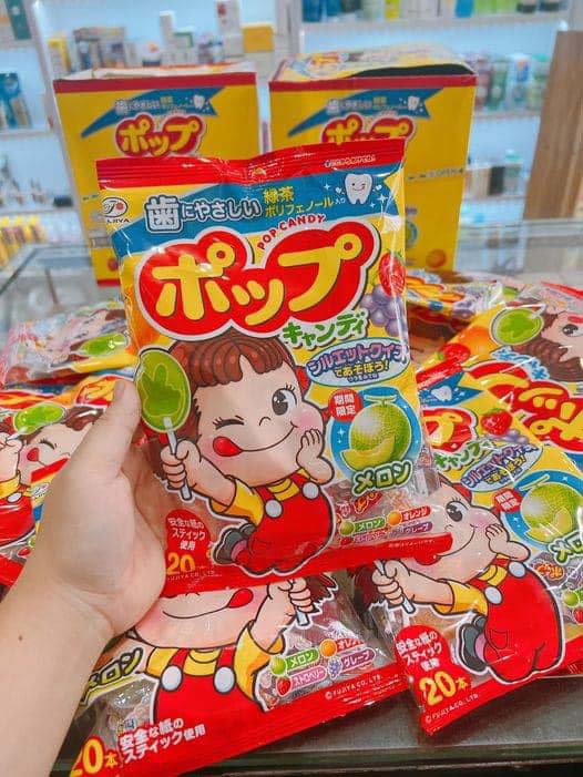 kẹo mút fujiya