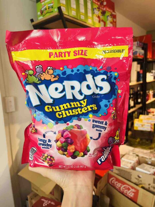 Kẹo Nerds Gummy Clusters Party Size Mỹ chính ...