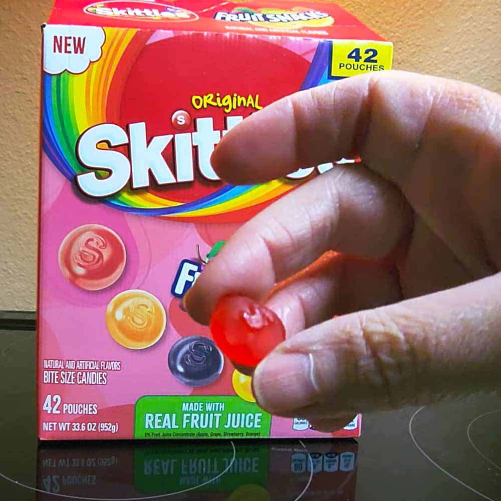 kẹo trái cây mỹ skittles