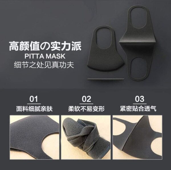 Khẩu trang Pitta Mask Nhật Bản chống nắn...