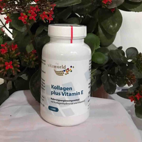 Viên Uống Đẹp Da Kollagen Plus Vitamin E Của Đức 100 Viên - Hình ảnh 3