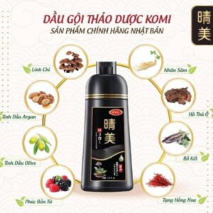 Dầu Gội Đen Tóc Komi Nhật Bản Chính Hã...