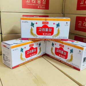Nước hồng sâm có củ KGS Korean Red Ginsen...