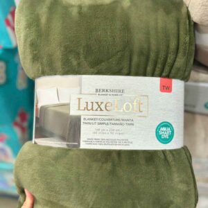 Chăn lông cừu Luxe Loft Berkshire Mỹ 249cm x...