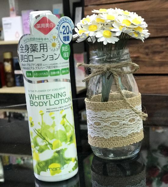 Công dụng của dưỡng thể Whitening Body Lotion Manis