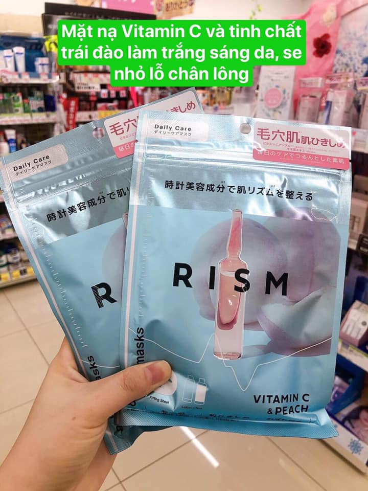 Vitamin C & Peach: Hỗ trợ làm sáng da, tăng cường đề kháng và làm đều màu da.