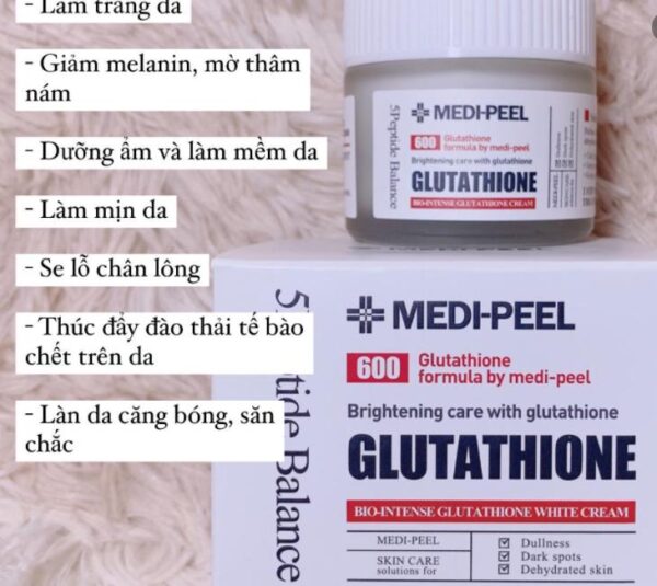 Kem MEDI PEEL Glutathione 600 White Cream Dưỡng...