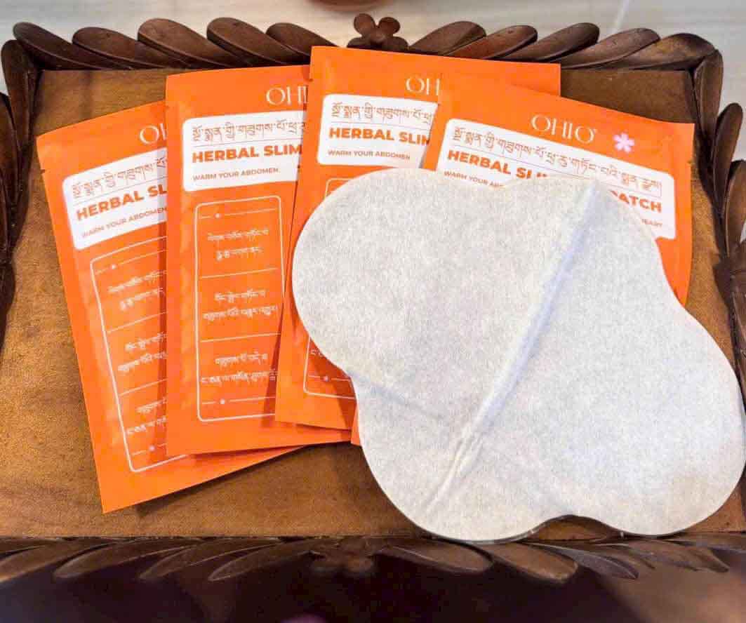 miếng dán tan mỡ bụng ohio herbal slimming patch