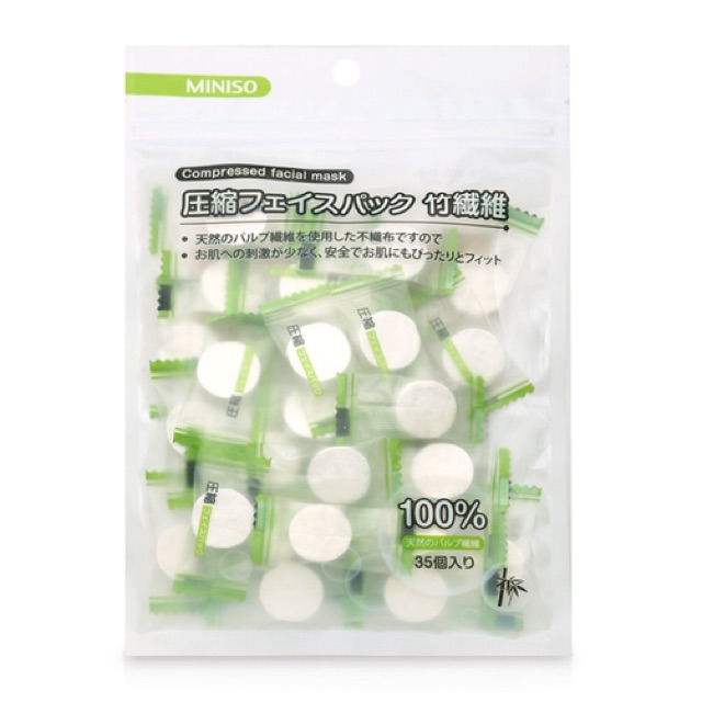 Miniso Loại 35 viên màu xanh lá