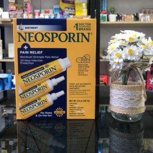 Kem mỡ Neosporin set 3 tuýt hỗ trợ viêm, v...