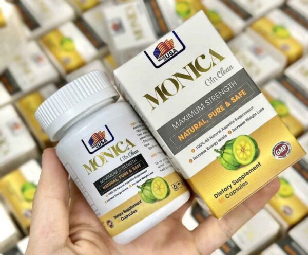 Viên uống hỗ trợ cân nặng Monica Gin Cle...