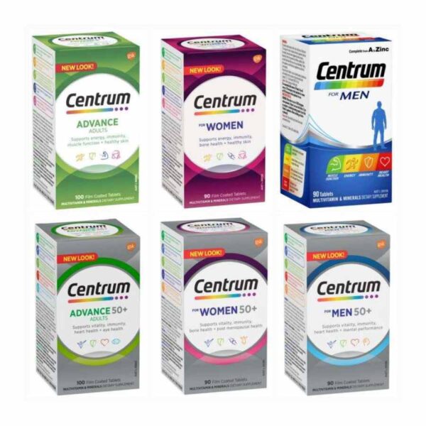 Viên uống bổ sung vitamin cho nam Centrum Men...