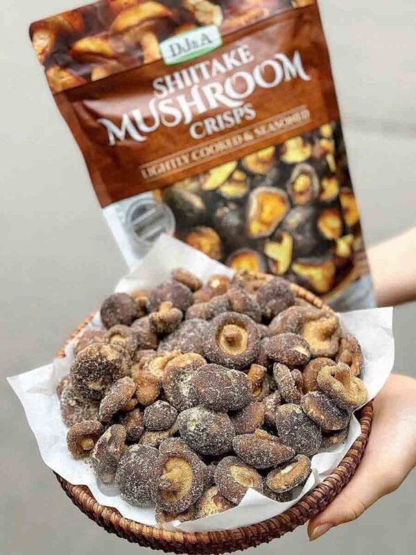 Nấm hương sấy giòn DJ&A Shiitake Mushr...