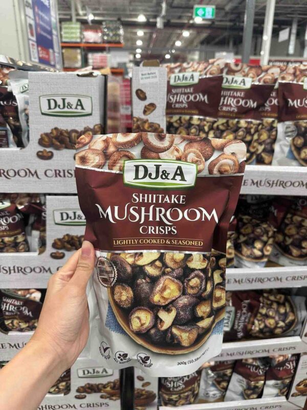 Nấm hương sấy giòn DJ&A Shiitake Mushr...