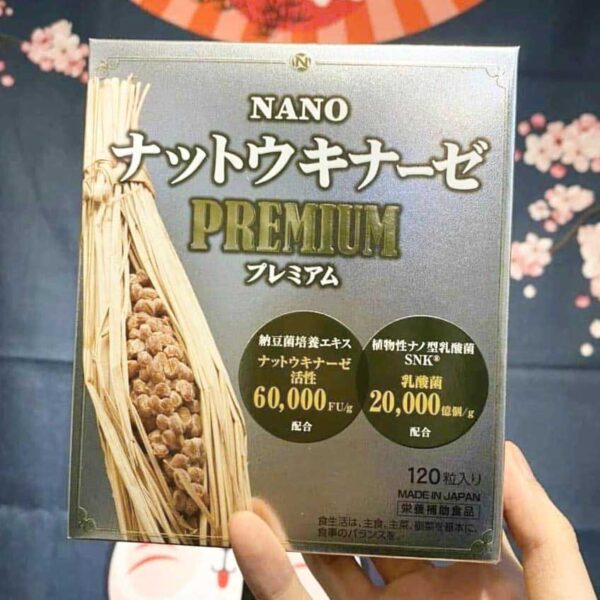 Viên uống hỗ trợ tai biến Nano Nattokinas...