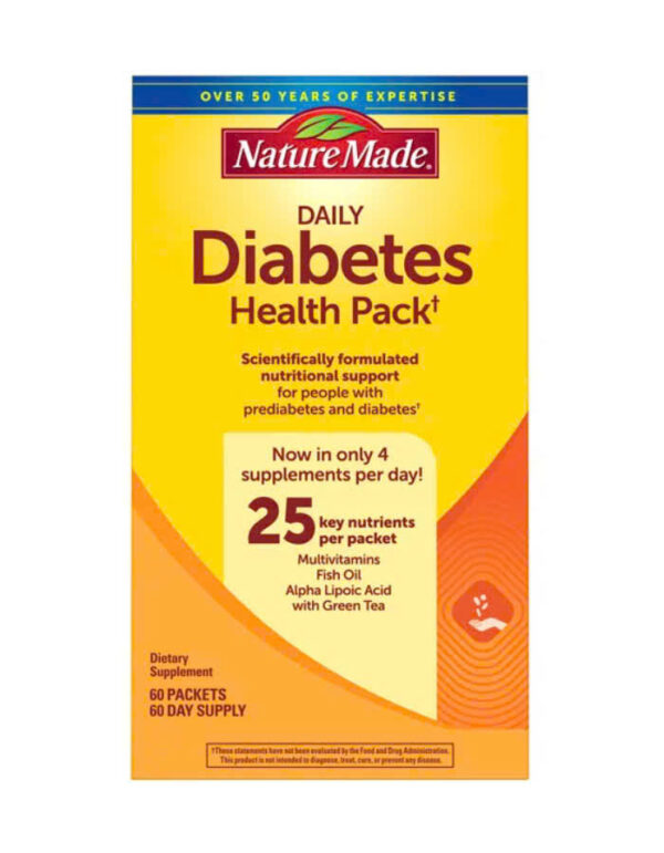 Viên uống hỗ trợ điều hòa tiểu đường Diabetes Nature Made Mỹ - Hình ảnh 3