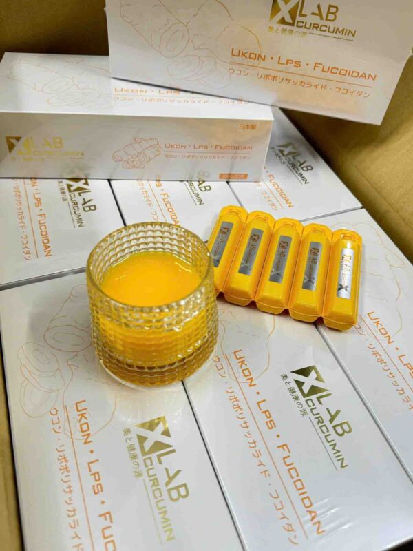 Nước nghệ Nano Xlab Curcumin Ukon LPS Fucoida...