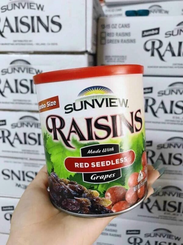 Nho khô Sunview Raisins 425g của Mỹ