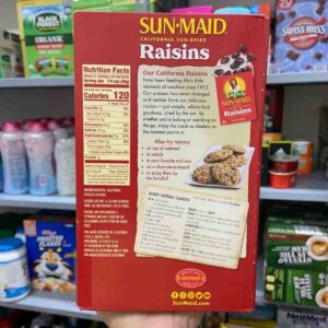 Nho khô Sun Maid Organic Raisins Mỹ chính hãn...