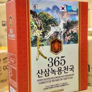 Nước chiết hồng sâm nhung hươu 365 Hansu...