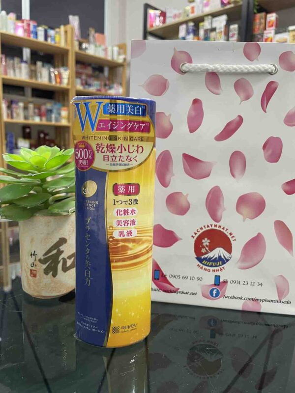 Nước hoa hồng Meishoku Whitening Essence Loti...