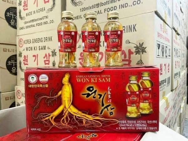 nước hồng sâm có củ won ki sam 1