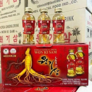 Nước hồng sâm có củ Won Ki Sam 120ml x 10...
