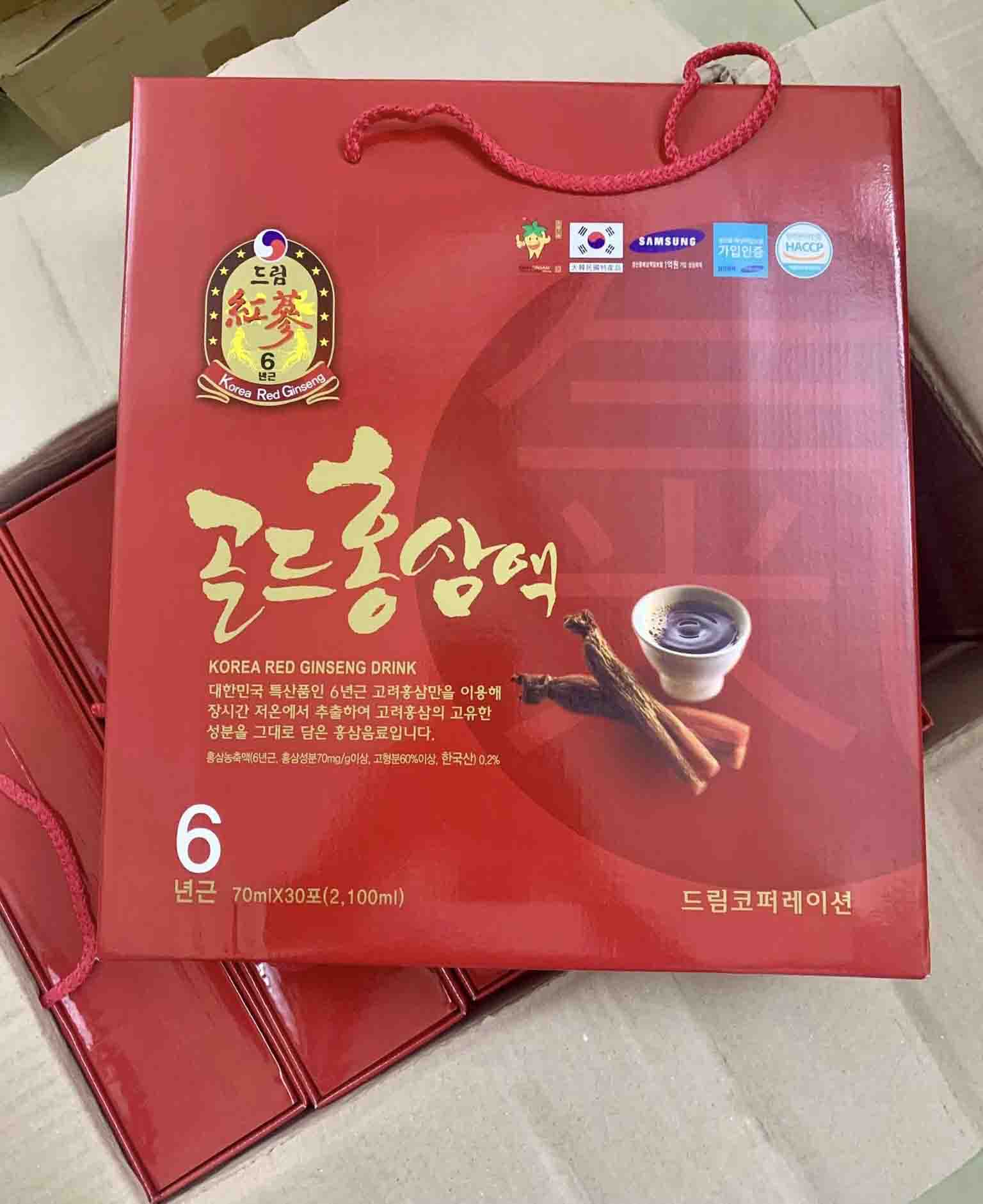 nước hồng sâm hàn quốc