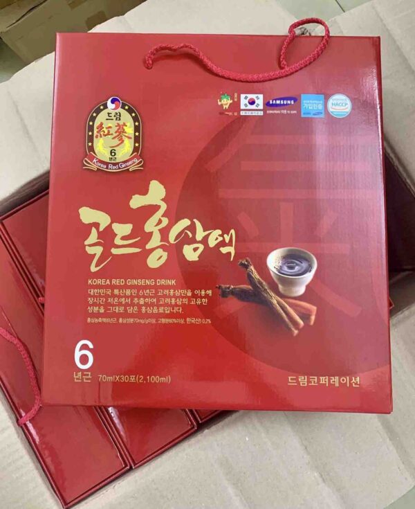 Nước hồng sâm chén Dream Hàn Quốc 30 gó...
