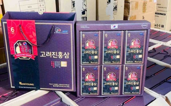 Nước hồng sâm Manyoung Hàn Quốc chính hãng 30 gói - Hình ảnh 3
