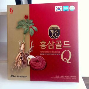 Nước hồng sâm nhung hươu linh chi Gold Q 5...