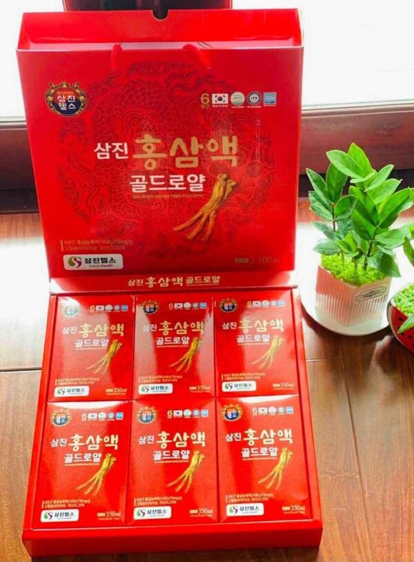 Nước Hồng Sâm Samjin Red Ginseng Drink Gold ...