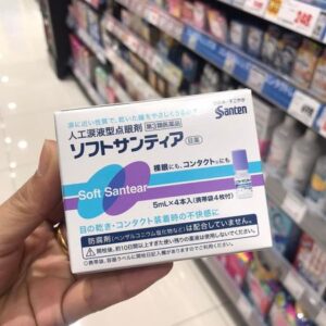 Nhỏ mắt nhân tạo Nhật Santen Soft Santear...